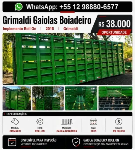Gaiola Boiadeira Roll On 