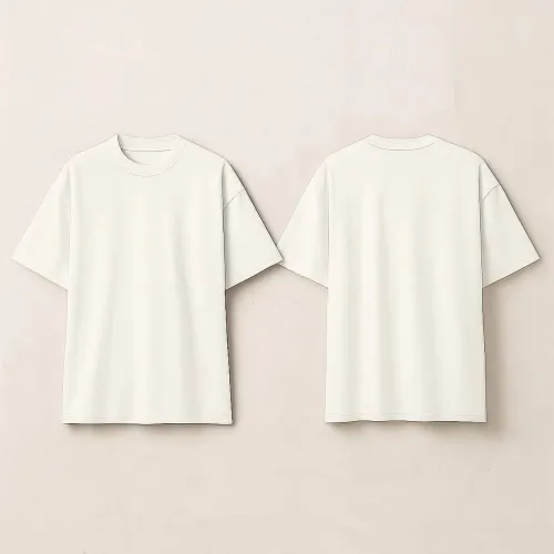 Camiseta Branca Masculina 100% Algodão