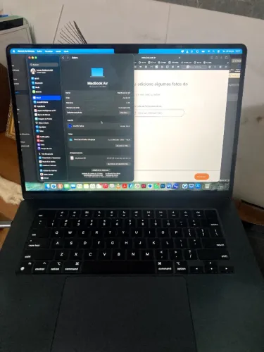Macbook M2 ssd 512 gb memória 8gb