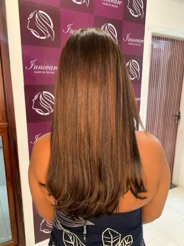 Mega Hair de 40 cm, cabelo brasileiro 