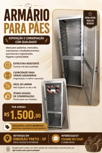 Armário para Pães