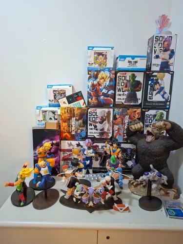 Coleção Dragon ball action figure
