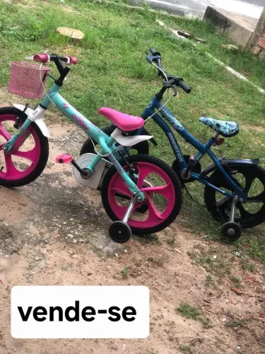 Bicicletas infantis 2 masculino e feminina