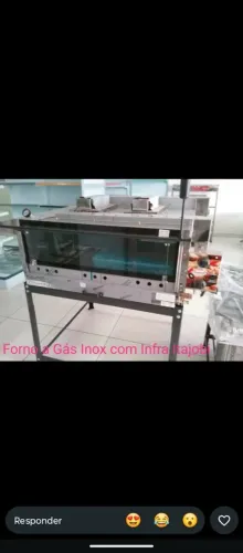 FORNO INDUSTRIAL A GAS COM INFRA R$ 4.100.00 EM 10 X CARTAO *