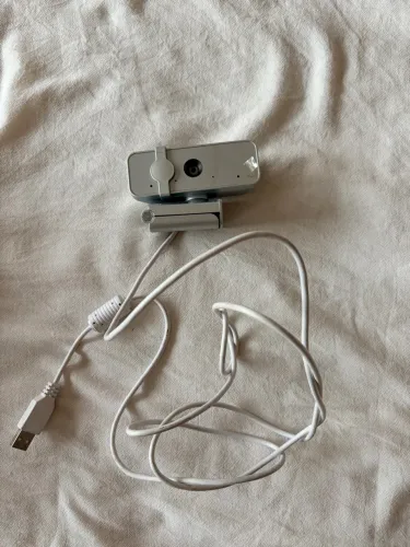 Webcam Lenovo 300 FHD Full HD - Cinza - USB