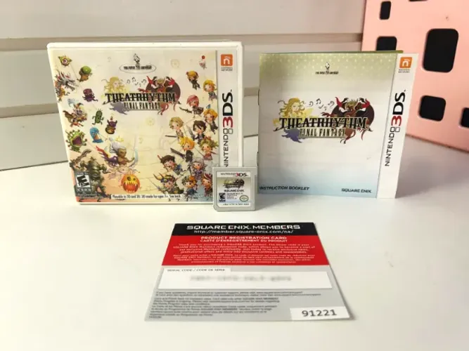 Final Fantasy Theatrhythm Nintendo 3DS