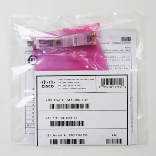 SFP-10G-T-X cisco