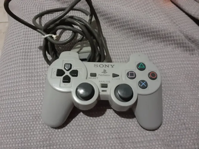 Controle play station 1 fat
