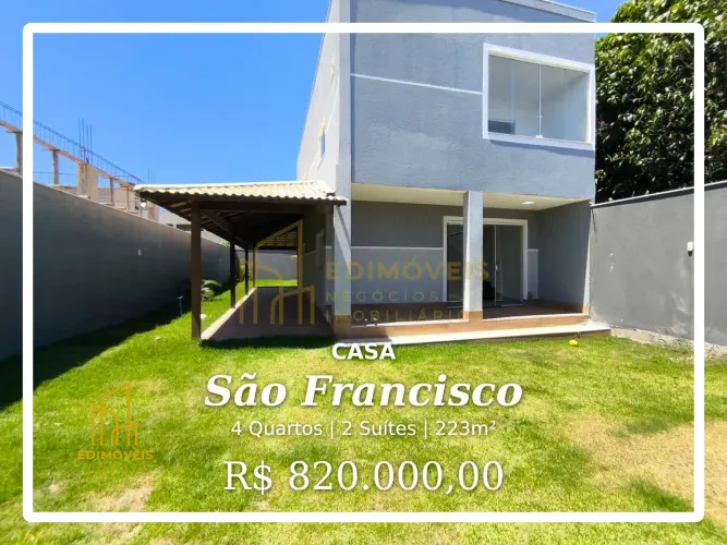 Seu Refúgio em São Francisco: Casa Nova com Área Gourmet e Total Privacidade
