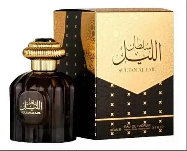 PERFUME ÁRABE SULTAN AL LAIL AL WATANIAH 100ML ORIGINAL
