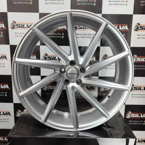 Rodas aro 20 Vossen CVT furação 5x100 tala 8,5" as 4 rodas, 10x sem juros