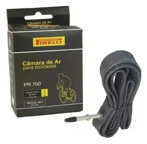 Câmara De Ar Pirelli Pr700 700 X 28/45c 48mm Válvula Presta