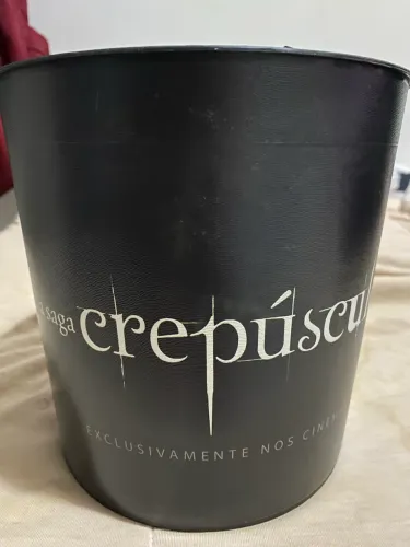 Balde de pipoca do Crepúsculo 