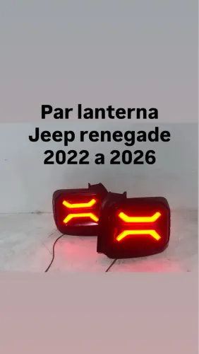 Par lanterna Jeep renegade 2022 23 24 25 2026 original 