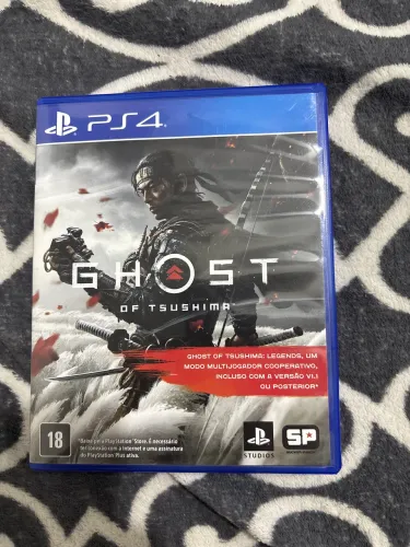 Ghost of Tsushima para ps4!!troco por cyberpunk 2077 de ps4