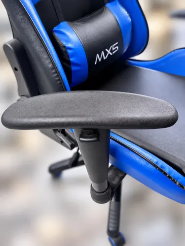 ? Cadeira Gamer Mymax MX5 Azul e Preta