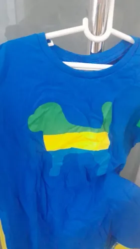 Camisa algodão infantil