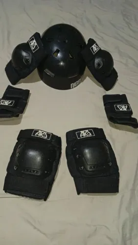 kit de proteção ars/niggli preto m