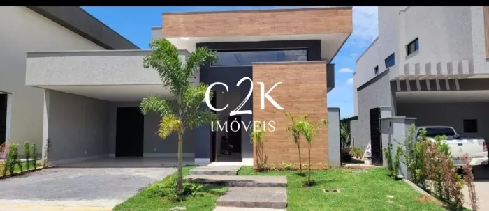 Casa Térrea-NOVA em alto padrão-3 suítes plenas, Condomínio Parkville Jacarandá