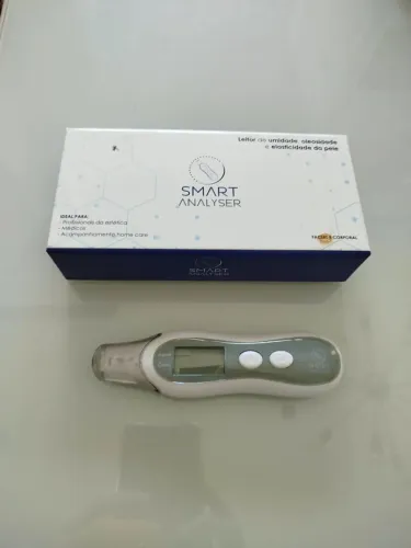 SMART ANALYSER LEITOR DE UMIDADE - OLEOSIDADE E ELASTICIDADE DA PELE