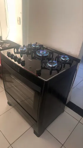 Fogão dako supreme mesa de vidro