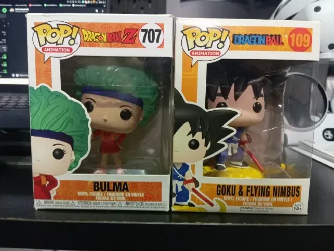 Funko's Pops - Goku/Bulma