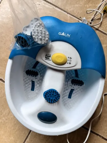 Massageador elétrico para os pés 