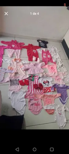 Lotinho bebe menina RN a 4 meses. 