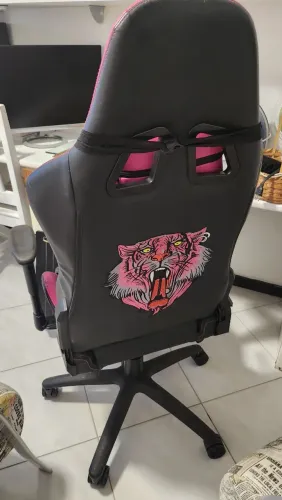 Cadeira gamer rosa