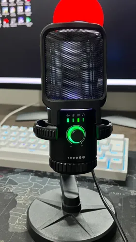 MICROFONE CONDENSADOR USB RGB