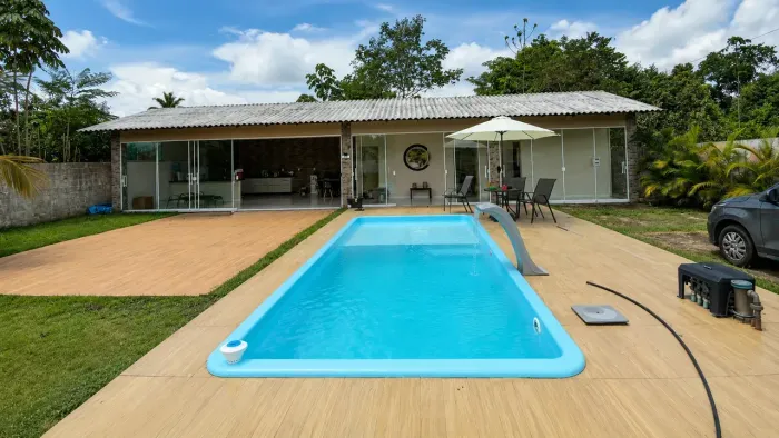 Belíssima chácara com casa piscina e muito mais, CHÁCARAS RIO NEGRO