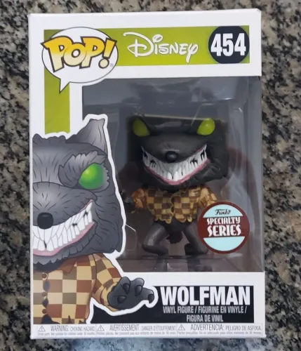 Funko Pop! Wolfman 454 - Nightmare before christmas - estranho mundo de jack