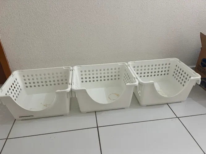 Kit com 3 organizadores 