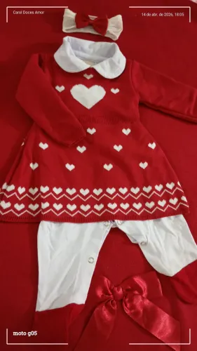 Kit Saída maternidade menina