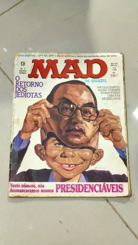 Revista Mad número 1 - Editora Record - anos 80