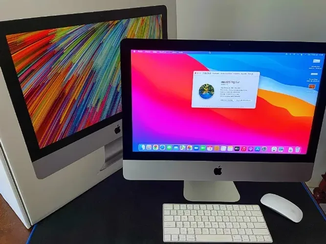iMac 21.5 - Apple - 2017 - 16GB RAM - 500GB SSD - Impecável