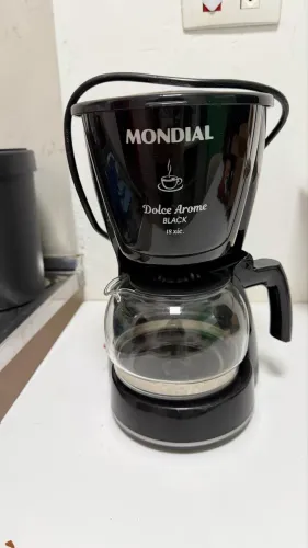 Cafeteira Mondial Dolce Arome Black (18 xícaras)