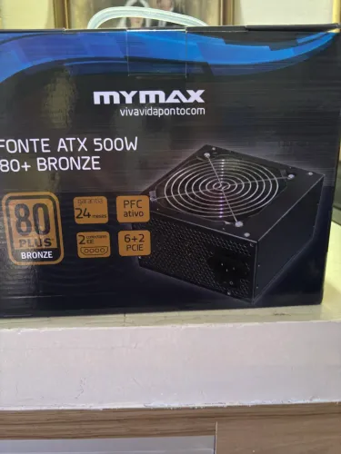 Fonte 500w 80 plus