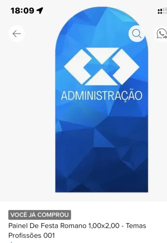 Painel romano administração