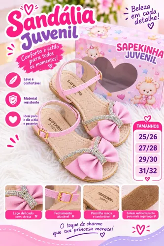 Sapato infantil atacado