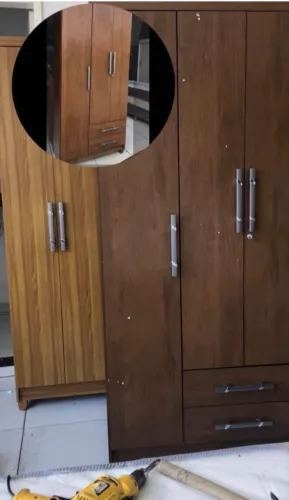 Guarda-roupa solteiro novo faz entrega grátis