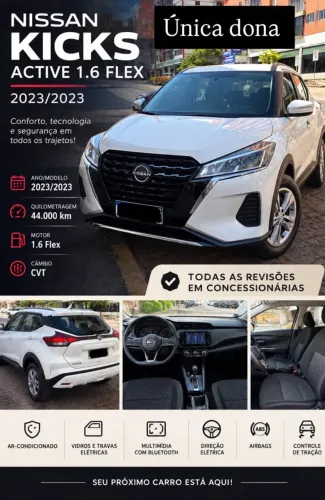 Nissan Kicks Active 1.6 16V Flex Aut. 2023