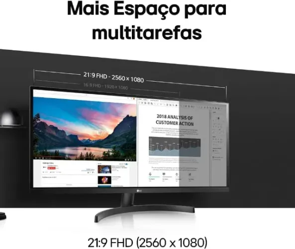 Monitor LG 29" UltraWide Full HD 75Hz 5ms IPS 29WL500-B