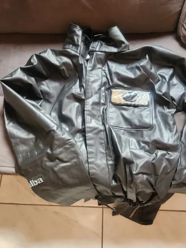 Capa de chuva para motoqueiro alba nova tamanho GG