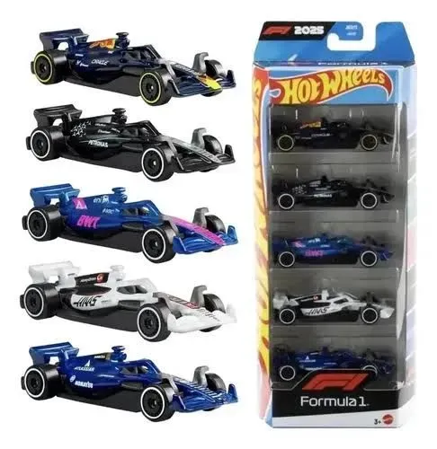 Hot Wheels Fórmula 1 Pack 5 five F1 2026
