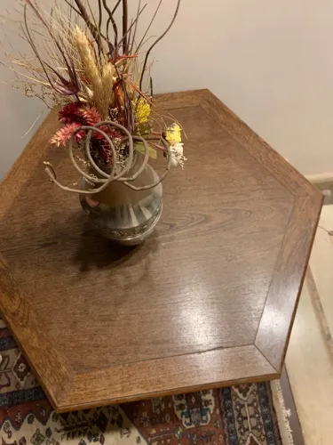 Mesa suporte em madeira 
