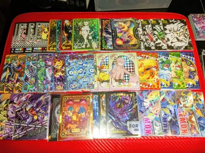 Lote Coleção Pokémon Mengka raridades diversas ( 48 Cartas ) Eif - Aceito Trocas