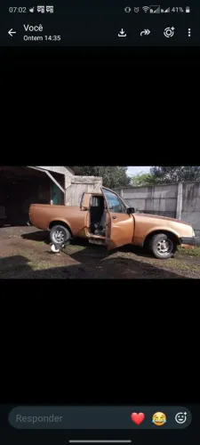 CHEV 500 ANO 87 RODANDO ÊM DIA