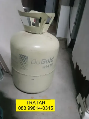 GARRAFA DE GÁS R141B DUGOLD PARA LIMPEZA DE SISTEMA DE REFRIGERAÇÃO R$650