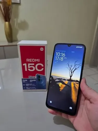 Celular redmi 15c com 256 gb